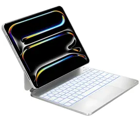 Typecase Edge+ stříbrná / Klávesnicové pouzdro / Apple iPad Pro 13" (2024/2025)