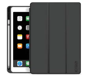 Tech-Protect SC Pen černá / Pouzdro pro Apple iPad 10.2" (2019/2020/2021) / schránka na stylus