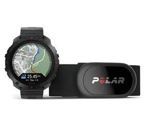 Polar Grit X2 Pro H10 černá / Chytré hodinky / Sada s hrudním pásem H10 / Velikost S/L