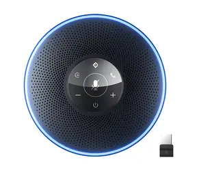 EMEET OfficeCore M2 černá / Konferenční reproduktor / 4 mikrofony 360° / Bluetooth / USB-C / až 16 osob