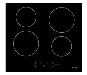 IsEasy T4-04 / sklokeramická varná deska / vestavná / 4 zóny / 5400 W / 9 stupňů výkonu