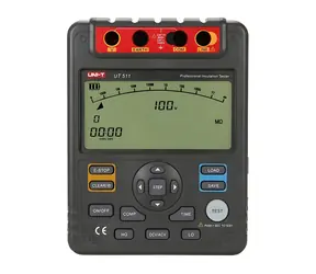 UNI-T UT511 / Měřič izolačního odporu / 1000 V / 10 G? / PI a DAR / paměť 18 měření