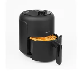 Huslog Horkovzdušná fritéza černá / 1000 W / 2,3 l / 200 °C / časovač 60 min