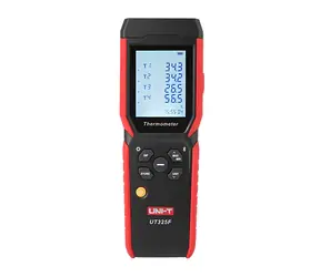 UNI-T UT325F / Teploměr / 4 kanály / Termočlánek K,J,T,E,R,S,N / Bluetooth / MIN-MAX-AVG