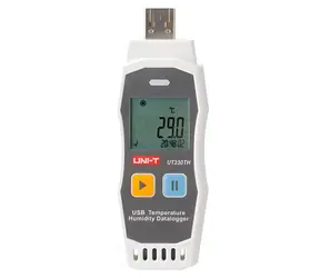 Uni-T UT330TH / Datalogger teploty a vlhkosti / -30 až 70 °C / 0-99,9 % RH / USB / 64 000 záznamů
