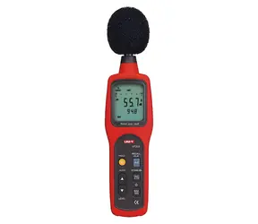 UNI-T UT35 / Měřič hluku / 30-130 dB / vážení A, C / paměť 63 záznamů