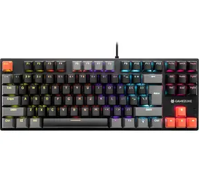 Tracer GameZone Blade 87 černo-šedá / Herní klávesnice / mechanická / RGB / USB / 2.4G / Bluetooth / Hot-swap