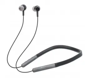 Manhattan Sportovní sluchátka s náhrdelníkem černá / Bluetooth Stereo Headset / Bluetooth 5.0 / microSD / výdrž 5 h