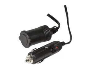 LogiLink Prodlužovací kabel do autozapalovače 5 m černá / Prodlužovací kabel / 5 m