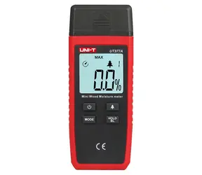 UNI-T UT377A / Vlhkoměr dřeva / 2-40 % / 4 kategorie dřeva / LCD podsvícení