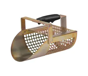 GARRETT Kovová lopatka na písek / Hračka na písek / Eloxovaná ocel / Síto 3/8”