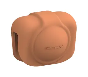 Sunnylife SG034 oranžový / Kryt objektivu / silikon / pro DJI Osmo 360