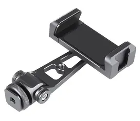 Puluz PU3207B černá / Držák telefonu / Otočný 360° / Šířka úchytu 6,5-9 cm