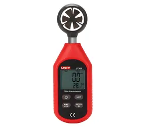 UNI-T UT363 / Anemometr / rychlost větru 0-30 m/s / teplota -10 až 50 °C / MAX/AVG