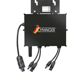 Schwaiger NEP 800/600W černá / Mikroměnič pro fotovoltaiku / 800 W / IP67