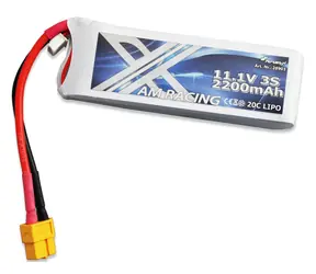 Amewi RC akumulátor LiPo 3S 2200mAh 20C XT60 / Akumulátor / 11,1V / Softcase