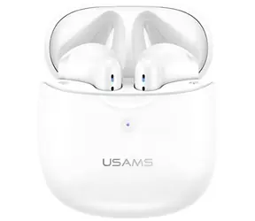 USAMS US-IA04 TWS bílá / Bezdrátová sluchátka do uší / Bluetooth 5.0