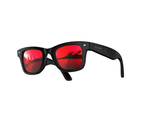 BlitzWolf BW-AG1 červená / Chytré brýle / AI asistent / Bluetooth / IP66