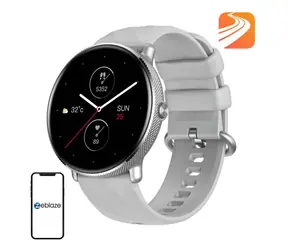 Zeblaze GTR 3 Pro stříbrná / Chytré hodinky / 1.43" AMOLED / SpO2 / BT 5.2 / IP69K