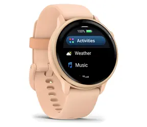 Garmin vívoactive 6 Metallic Pink Dawn / Chytré hodinky / AMOLED / GPS / 5 ATM / NFC