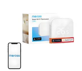 Meross MTS215MA-EU / Termostat / Wi-Fi / Matter / elektrické podlahové vytápění / 16 A