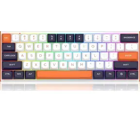 Redragon K683WBO-RGB-M FIDD bílo-černá / Herní klávesnice / mechanická / Redragon Magnetic / RGB / USB