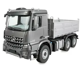 AMEWI RC sklápěč Mercedes-Benz Arocs 6x6 antracitová / Měřítko 1:14 / RTR / 6WD / 2,4 GHz / 45 min / 14+