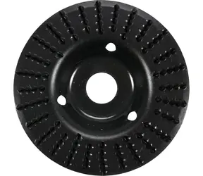 YATO Rotační rašple úhlová 125 mm jemná / Rašple / Upínací otvor 22,2 mm / Max. 13000 min-1
