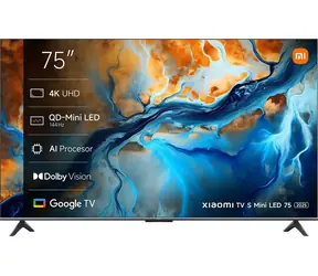 75" Xiaomi TV S mini LED Verdigris / Televize / Mini LED / 4K UHD / 144Hz / Google TV