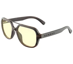 GUNNAR Humboldt Ebony / Herní brýle / jantárová skla / BLF 65 / GUNNAR focus