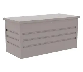G21 Denver šedá / Zahradní box / Plechový / Objem 280 l