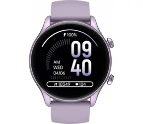 Zeblaze Btalk 3 Plus fialová / Chytré hodinky / Kulatý displej / Bluetooth volání / iOS, Android