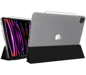 ZAGG Crystal Palace Folio transparentní / Ochranné pouzdro / Apple iPad Pro 12,9" / stojánek proti pádu 2 m