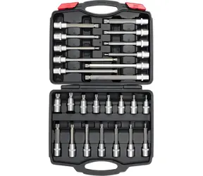 YATO Sada bitů Spline 1/2" / Bity / M5 - M16 / 26 ks
