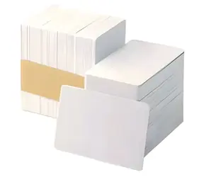 ZEBRA plastové karty 500 ks / PVC / bílá / nižší tloušťka