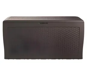 Keter Samoa Rattan 270 l hnědý / Zahradní box / Ratanový vzhled