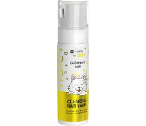 HiSkin for Kids / Mycí pěna na tělo a vlásky / rýžové proteiny / 200 ml
