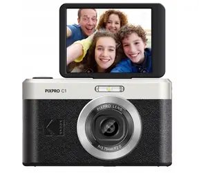Kodak PixPro C1 černá / Fotoaparát / 13 MPx / 4x zoom / 2,8" výklopný LCD / Full HD video