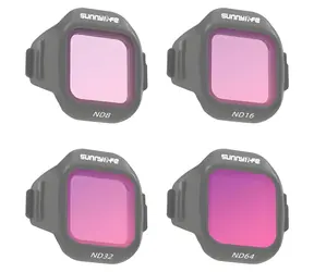 Sunnylife N5P-FI096 / Sada ND filtrů / DJI Mini 5 Pro / ND8 + ND16 + ND32 + ND64 / optické sklo