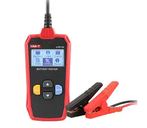 UNI-T UT673A / Tester autobaterií / 12V / 3-250 Ah / 4bodový Kelvinův test / LED indikace