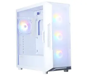 Zalman i3 Neo V2 bílá / PC skříň / ATX / 4x RGB 120mm fan / temperované sklo / USB-C