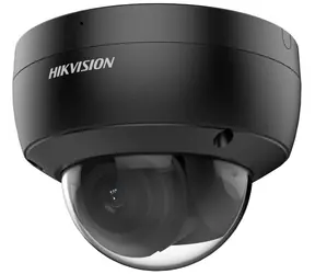 Hikvision DS-2CD2186G2-ISU(2.8mm)(C)(BLACK) černá / IP kamera / Dome / 8Mpix / AcuSense / IR 30m / IK10 / mikrofon