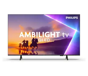 55" Philips 55PUS8450/12 černá / Televizor / QLED / 4K UHD / Ambilight / Wi-Fi 5 / BT 5.2 / 20W repro