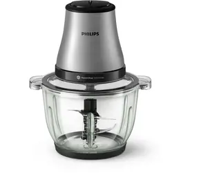 Philips 3000 series HR1503/00 / Sekáček potravin / 500 W / nerezové nože / plastové tělo