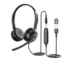 ONIKUMA X81 černá / Herní sluchátka / USB / Jack 3.5 mm / Mikrofon