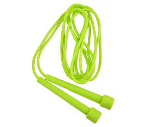 LIFEFIT Švihadlo SPEED ROPE 280 cm světle zelené / PVC lano / plastové rukojeti / nastavitelná délka