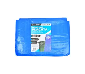RULYT Krycí plachta nepromokavá 3x4 m modrá / 100 g/m2