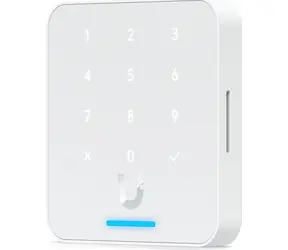 Ubiquiti UniFi Access Reader G3 Flex bílá / Přístupový systém / NFC čtečka s klávesnicí / PoE / Bluetooth 4.1
