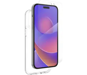 ZAGG Defence Bundle iPhone 14 Pro Max průhledná / Ochranný set / Zadní kryt a tvrzené sklo