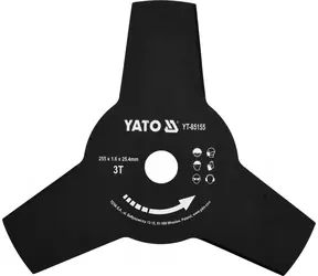 YATO YT-85155 / Řezací kotouč do křovinořezu / 255 mm / otvor 25,4 mm